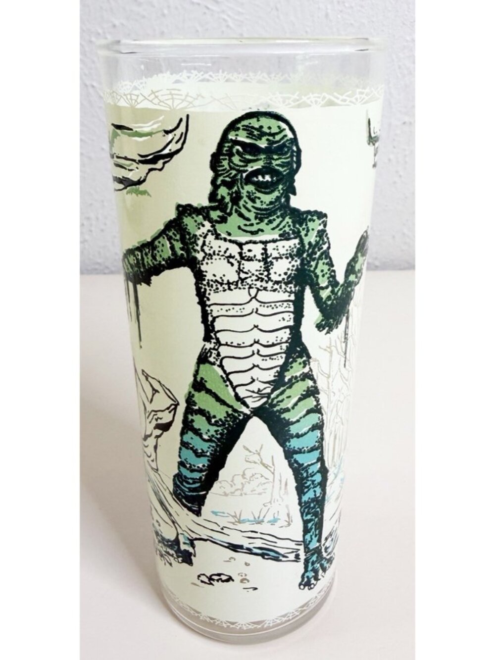 VTG 60s Universal Pictures MONSTER Creature Lagoon Anchor Hocking Glass MINT